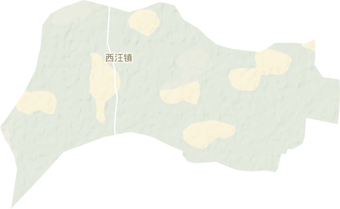 西汪镇地形图