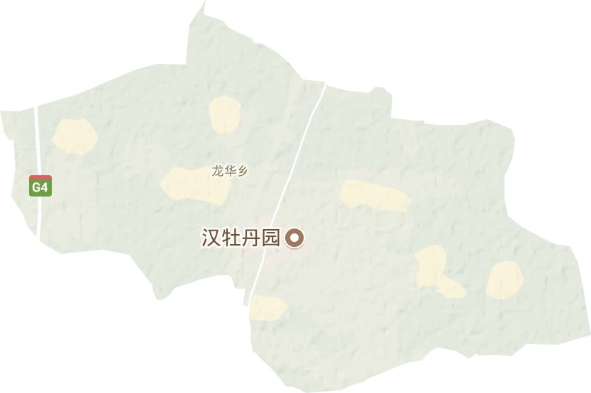 龙华乡地形图
