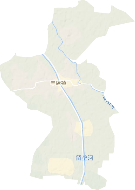 辛店镇地形图