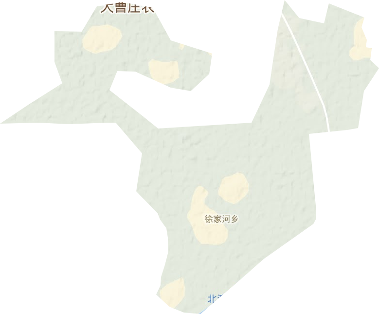 徐家河乡地形图