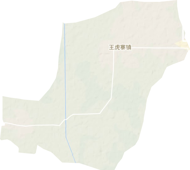 王虎寨镇地形图