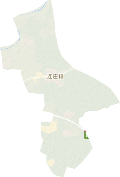 连庄镇地形图