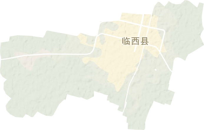 临西镇地形图