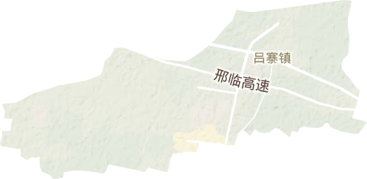吕寨乡地形图