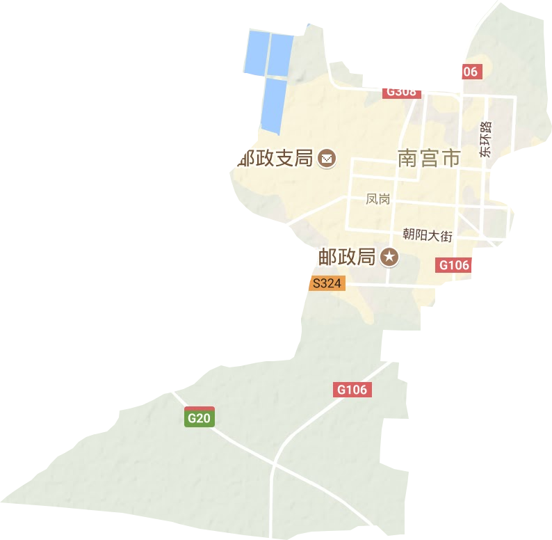 凤岗街道地形图