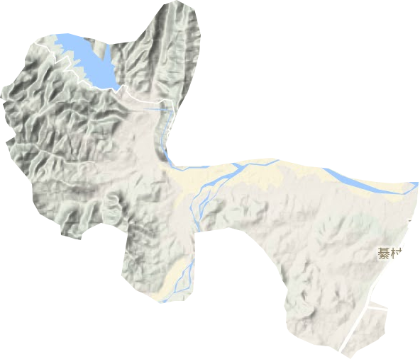 綦村镇地形图