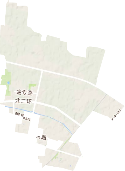 韩庄乡地形图