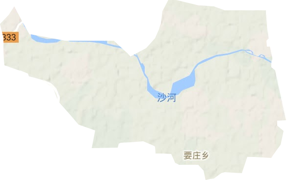 要庄乡地形图