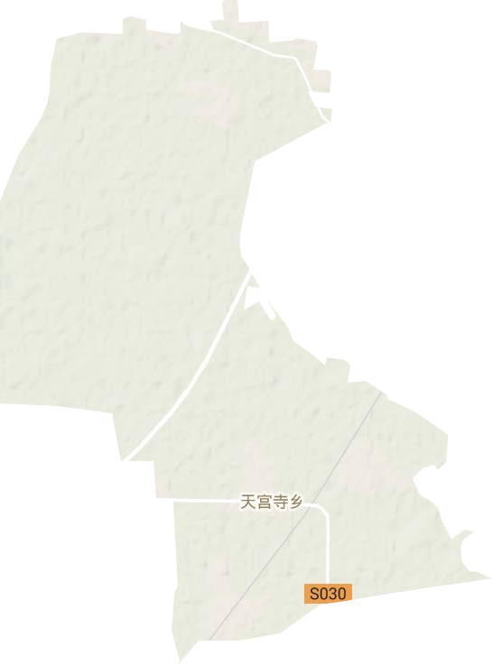 天宫寺镇地形图