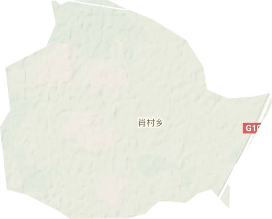 肖村乡地形图