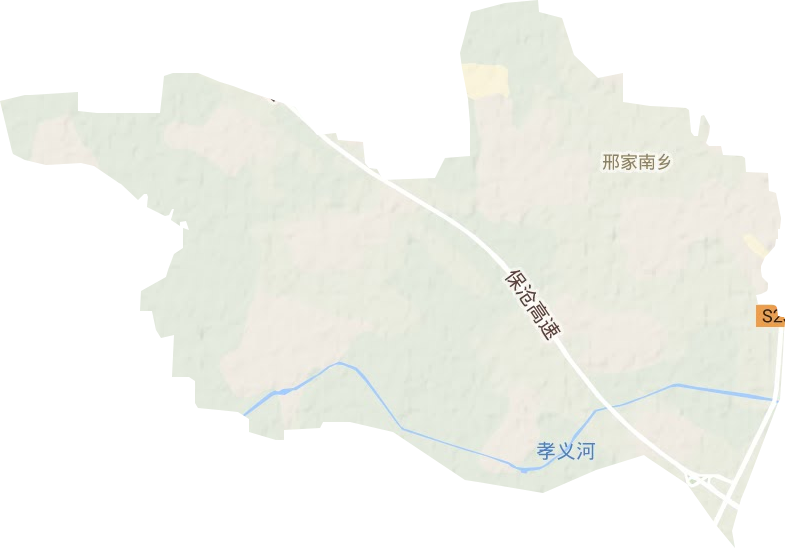 邢家南镇地形图