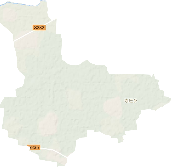 寺庄乡地形图