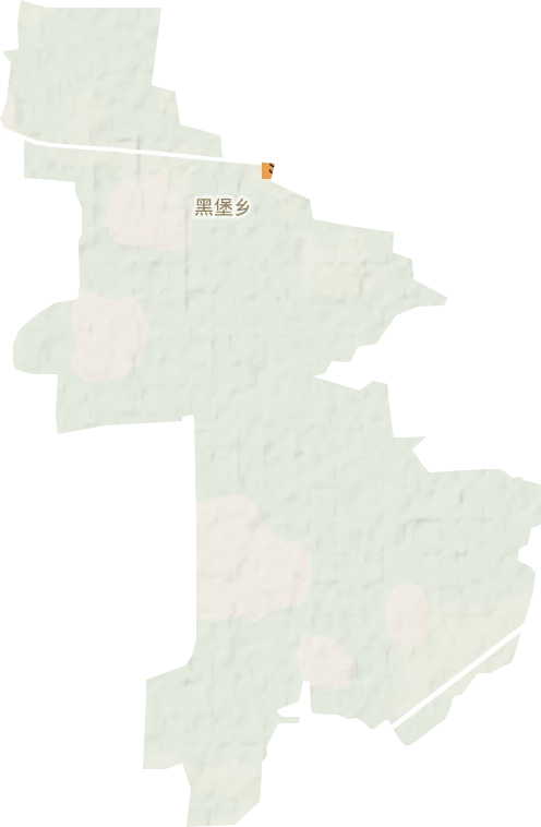 黑堡乡地形图