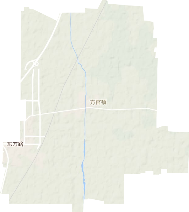 方官镇地形图