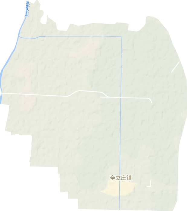 辛立庄镇地形图