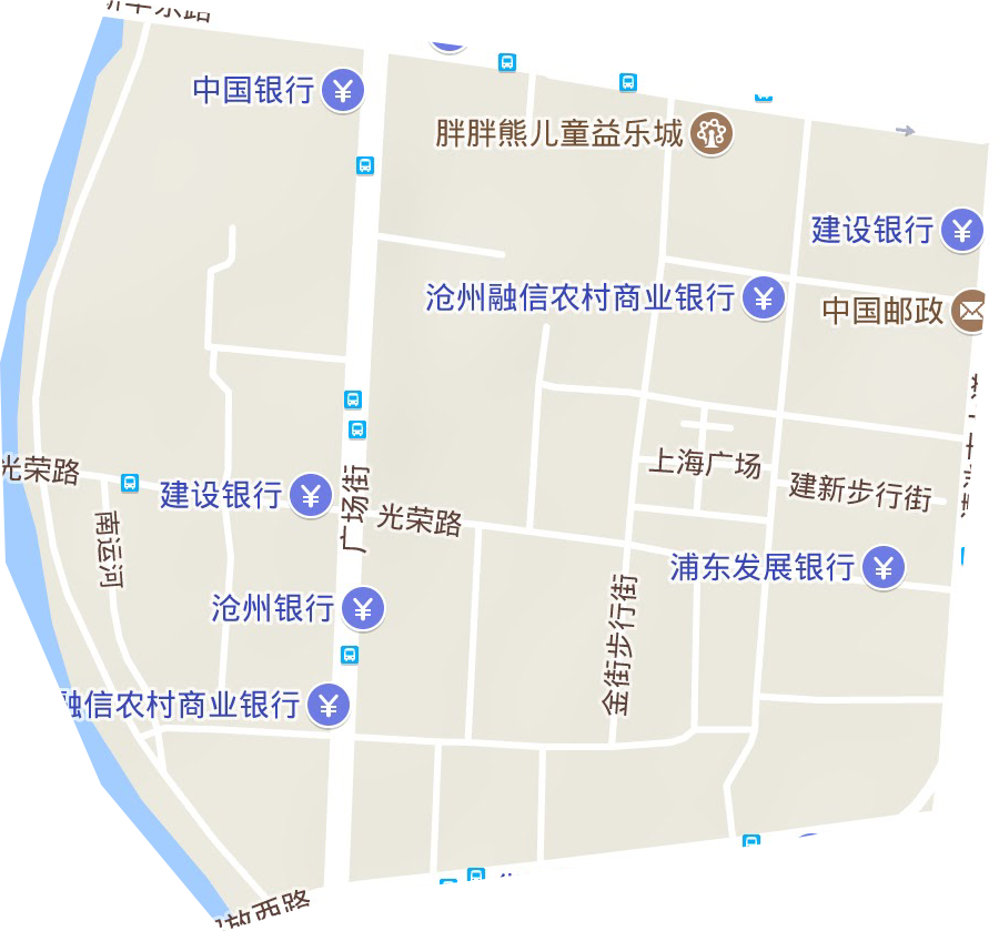市场街道地形图