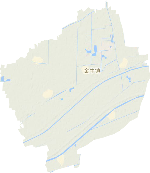 金牛镇地形图