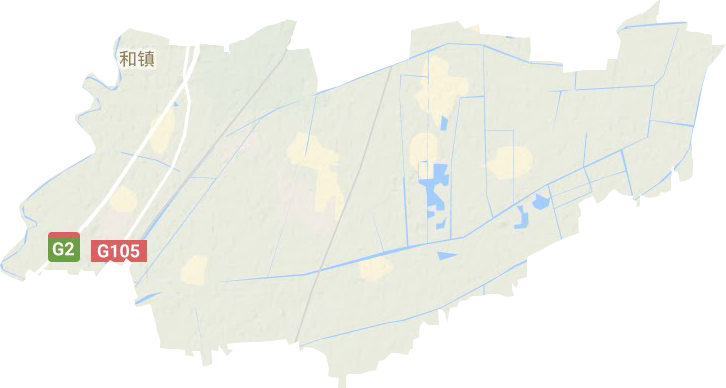 马厂镇地形图