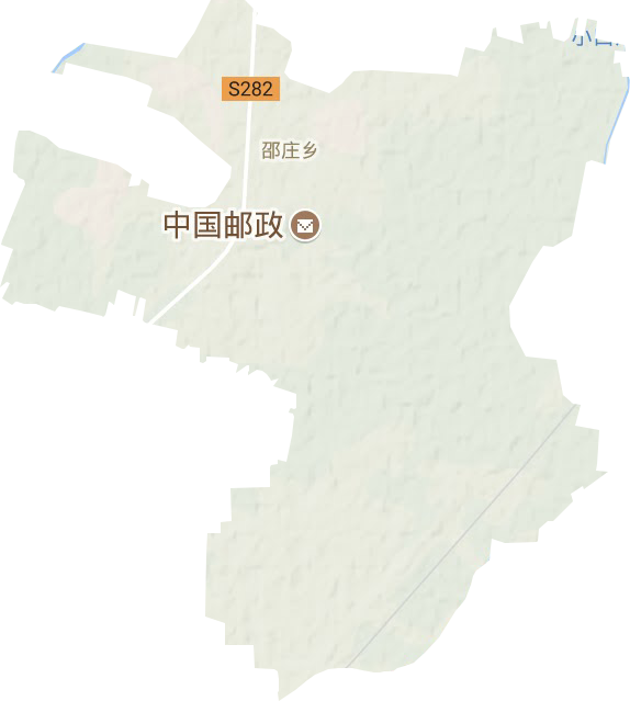 邵庄乡地形图