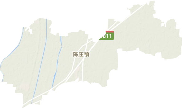 陈庄镇地形图