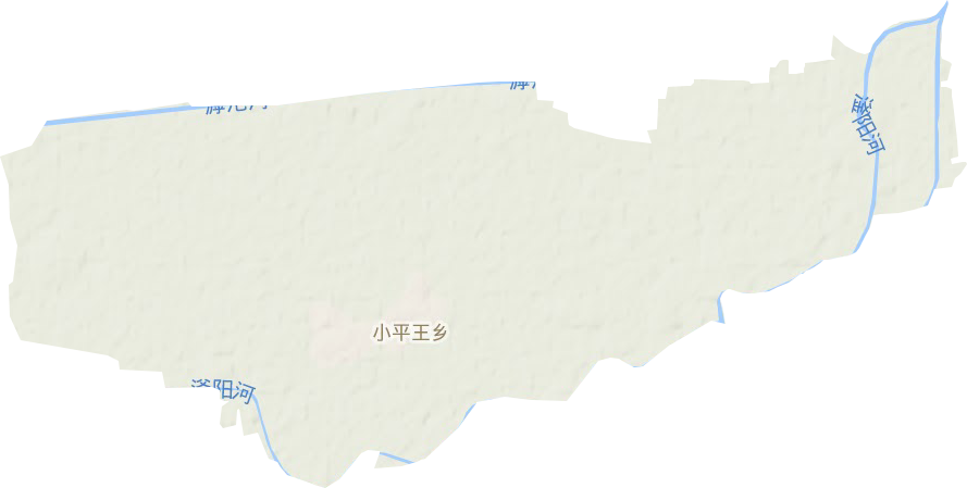 小平王乡地形图