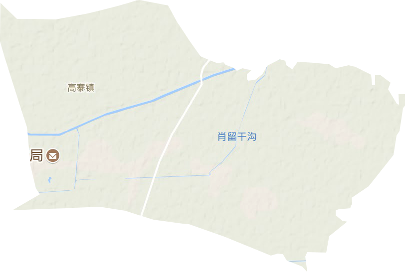 高寨镇地形图
