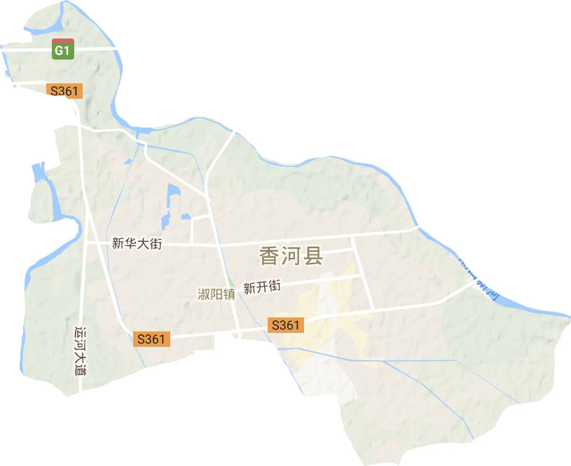 淑阳镇地形图