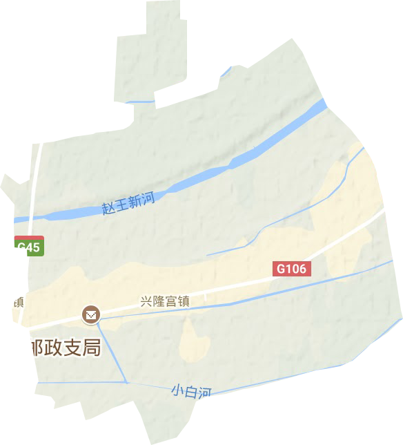 兴隆宫镇地形图