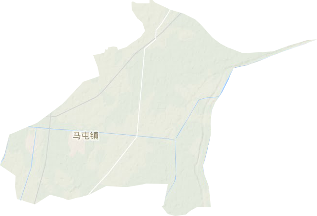 马屯镇地形图