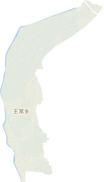 王常乡地形图