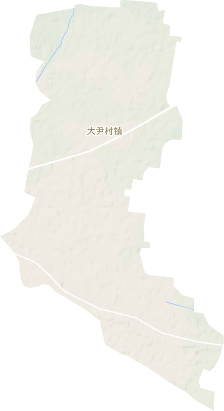 大尹村镇地形图