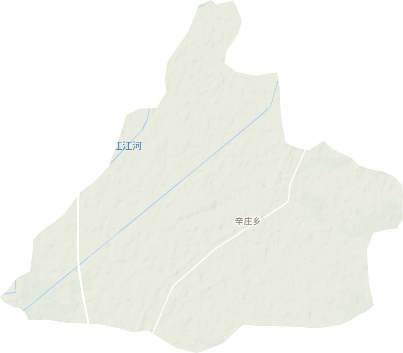 辛庄乡地形图