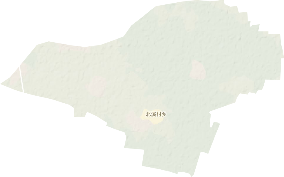北溪村乡地形图