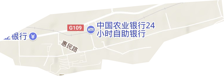 燕子山街道地形图