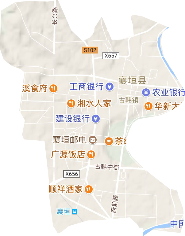 社区管理服务中心地形图