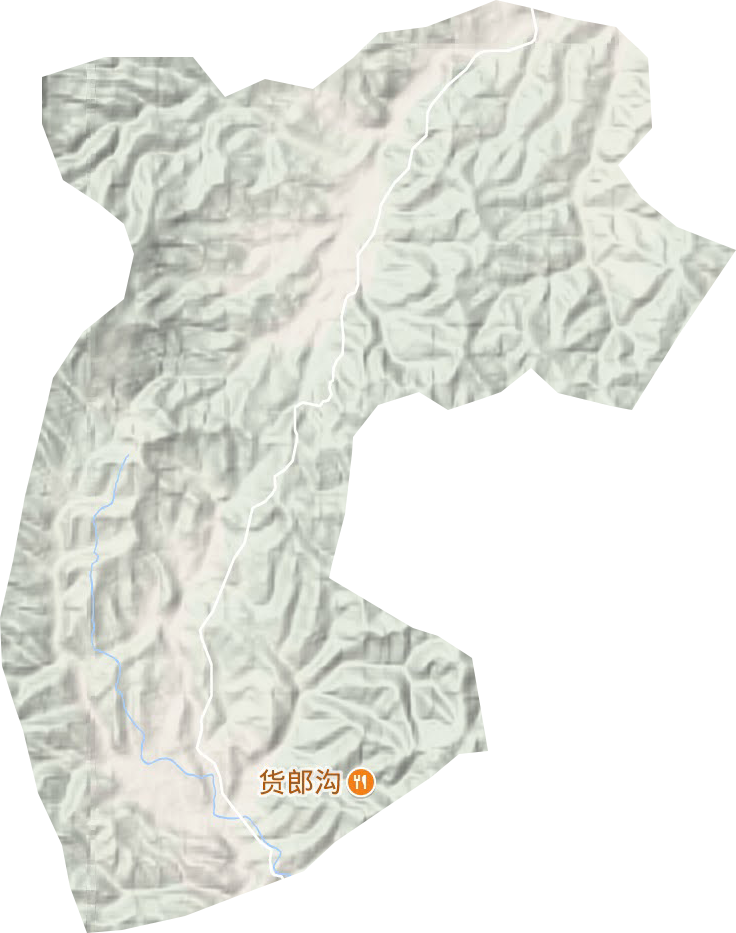 南泉乡地形图