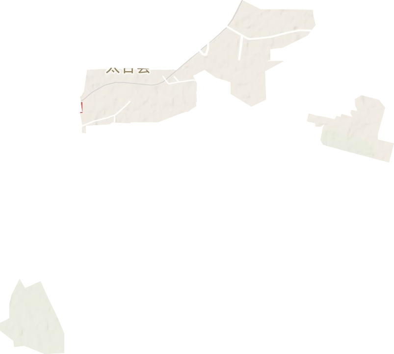 南城区管委会地形图