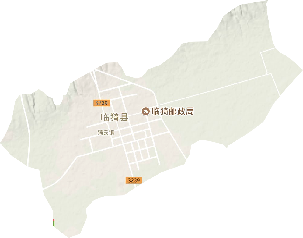 猗氏镇地形图