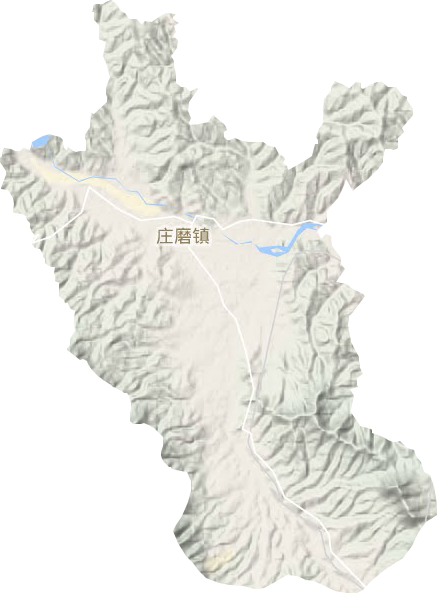 庄磨镇地形图