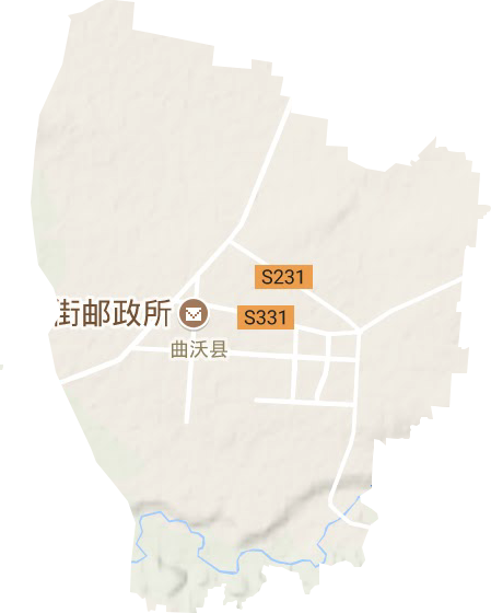 乐昌镇地形图