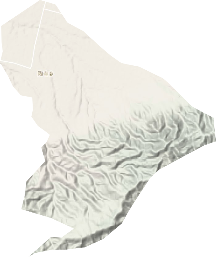 陶寺乡地形图