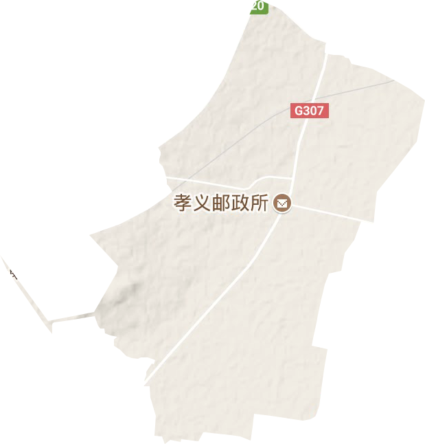 孝义镇地形图