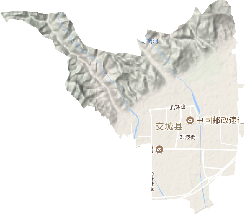 天宁镇地形图