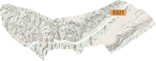 兑镇镇地形图