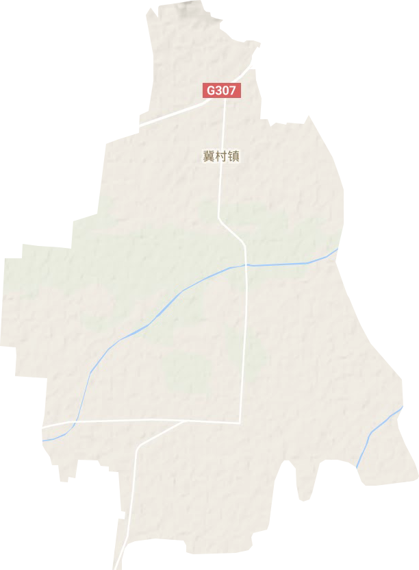 冀村镇地形图
