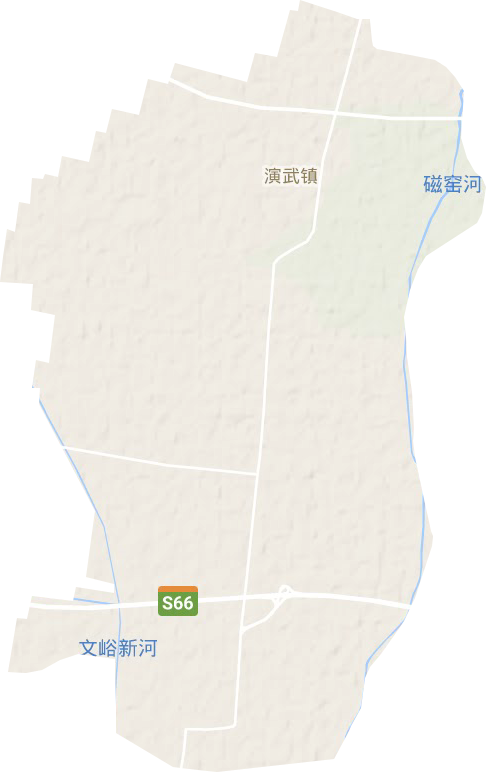 演武镇地形图