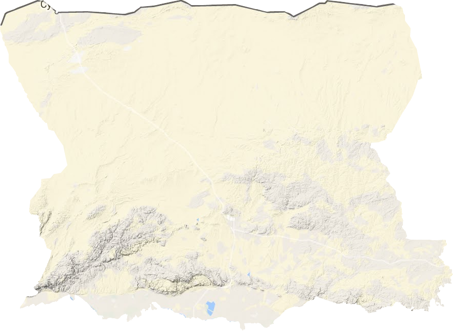 乌拉特中旗地形图