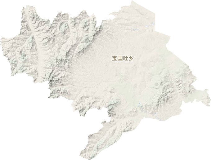 兴隆洼镇地形图