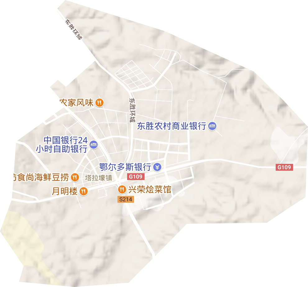 铜川汽车博览园地形图