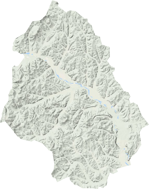 托扎敏乡地形图